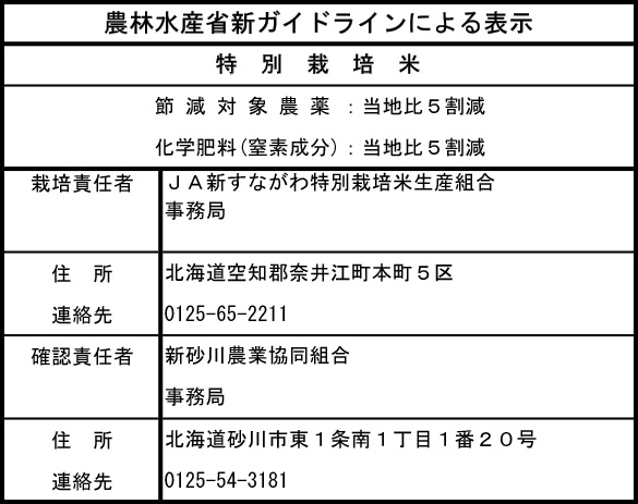 特別栽培米9